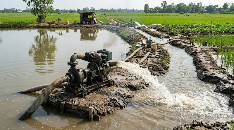 Ứng dụng thực tế của bơm cơ khí