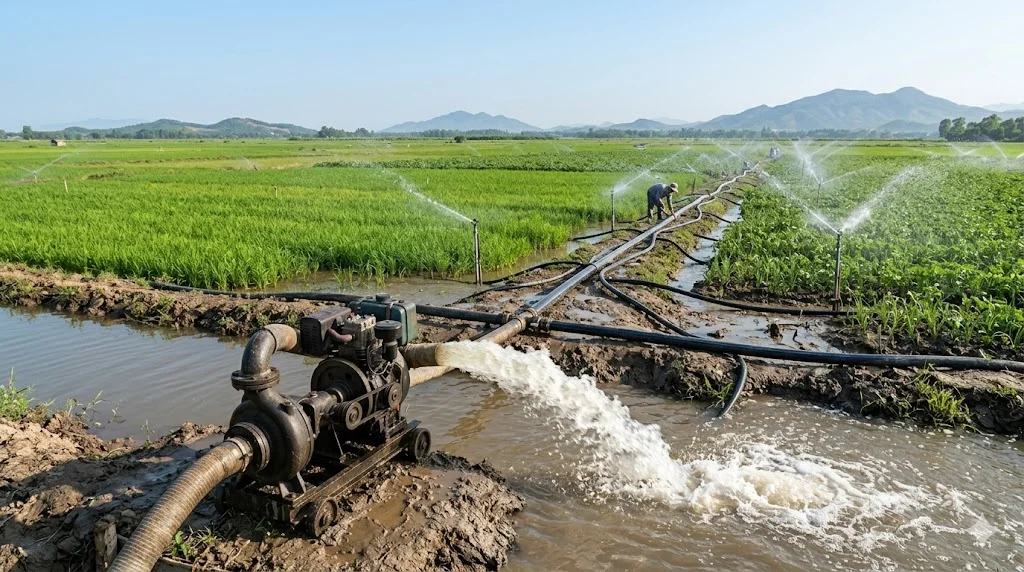 Lợi ích của bơm cơ khí đối với nông nghiệp