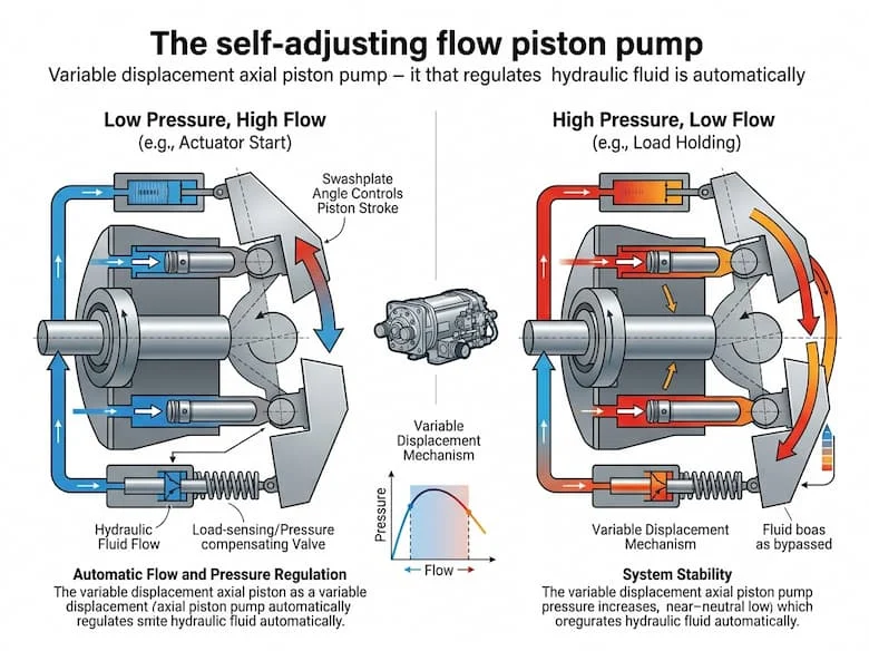 Ảnh so sánh nguyên lý lưu lượng tự động