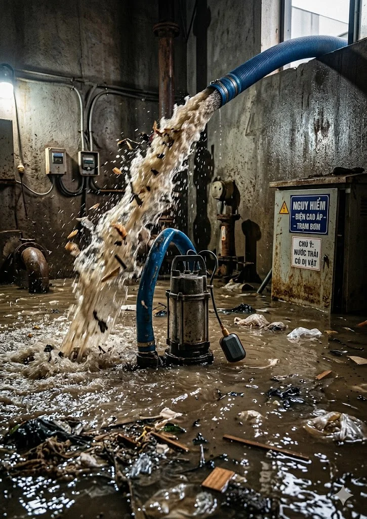 Hướng dẫn sử dụng bơm chìm