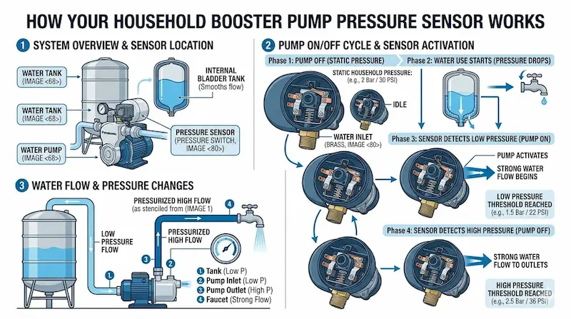 Thông số kỹ thuật máy bơm