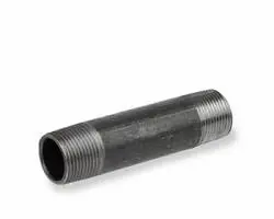 Đầu nối hai đầu ren thép carbon