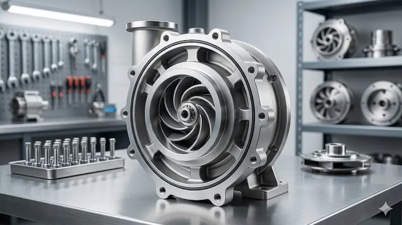 Chi tiết cấu tạo đầu bơm