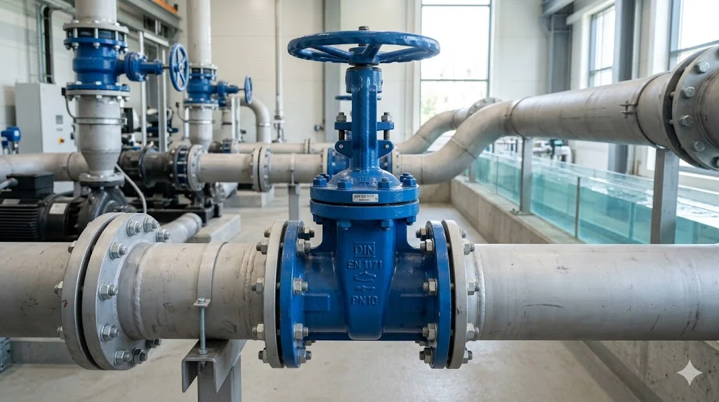 Ứng dụng thực tế của van cổng