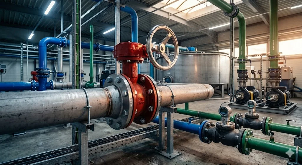 Lắp đặt mặt bích