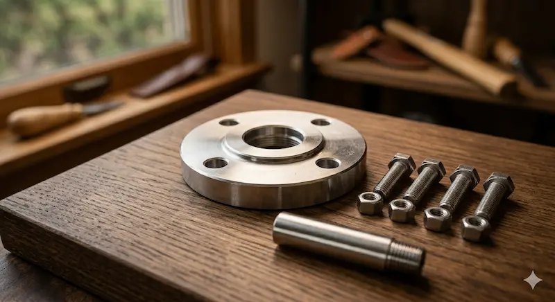 Chi tiết cụ thể mặt bích 