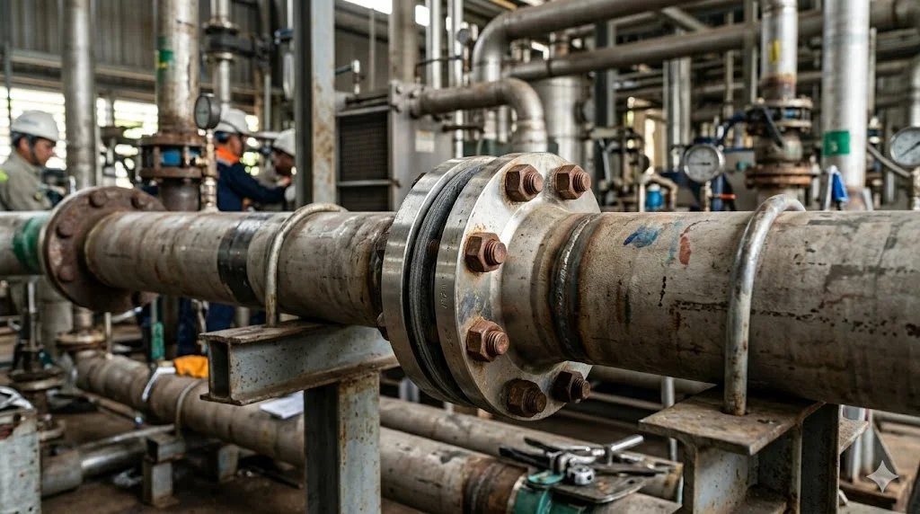 Quy trình lắp đặt mặt bích