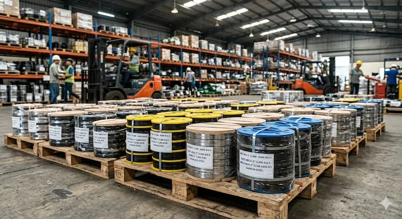 Hình ảnh sản xuất mặt bích