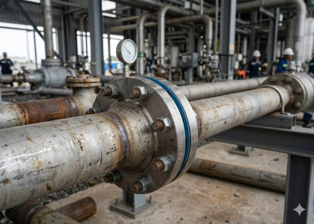 Lưu ý lắp đặt mặt bích