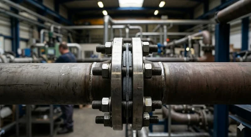 Hình ảnh flange dùng trong thực tế