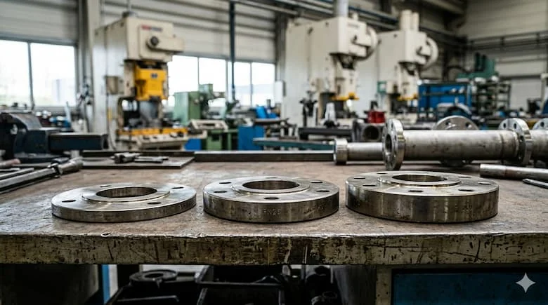 Ảnh so sánh PN16 – PN25 – PN40