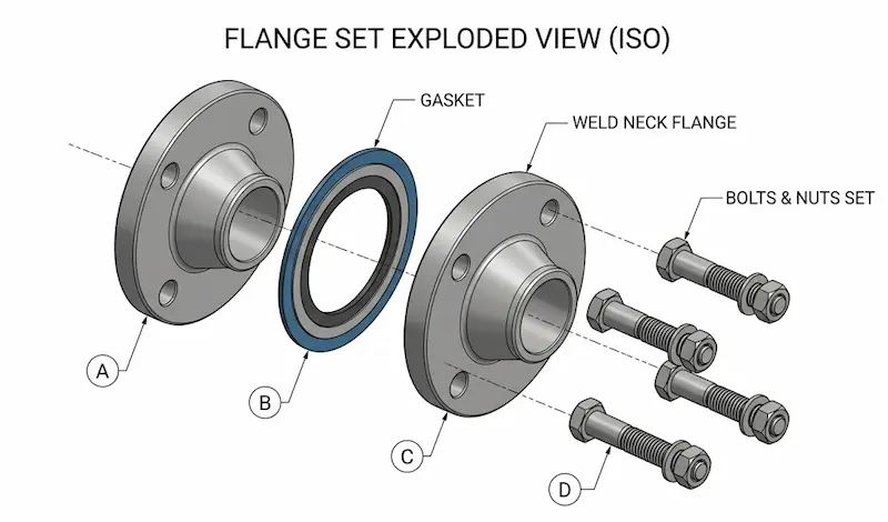 Thông số kỹ thuật mặt bích