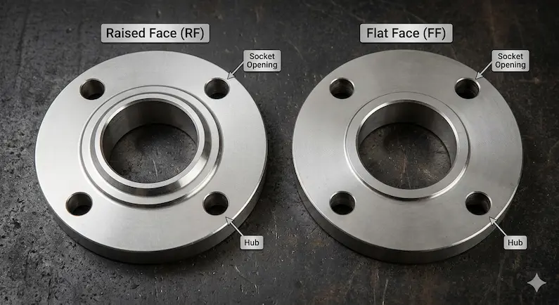 Chi tiết cấu tạo mặt bích hàn