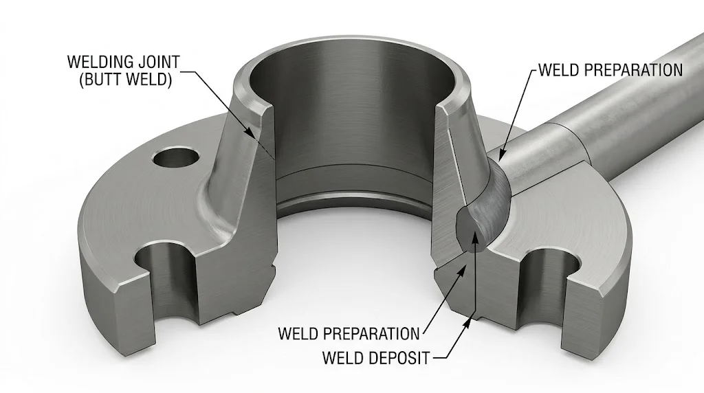 Chi tiết về flange