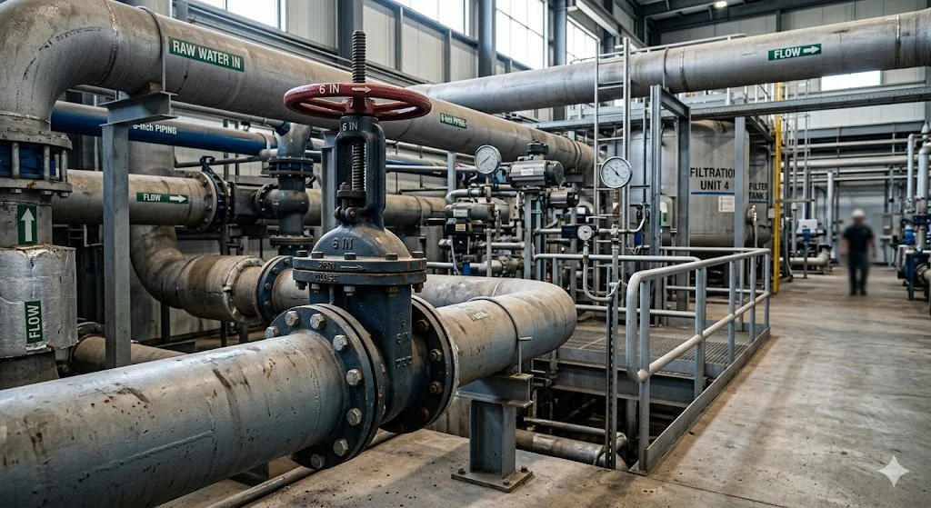 Lắp đặt và bảo trì van cổng