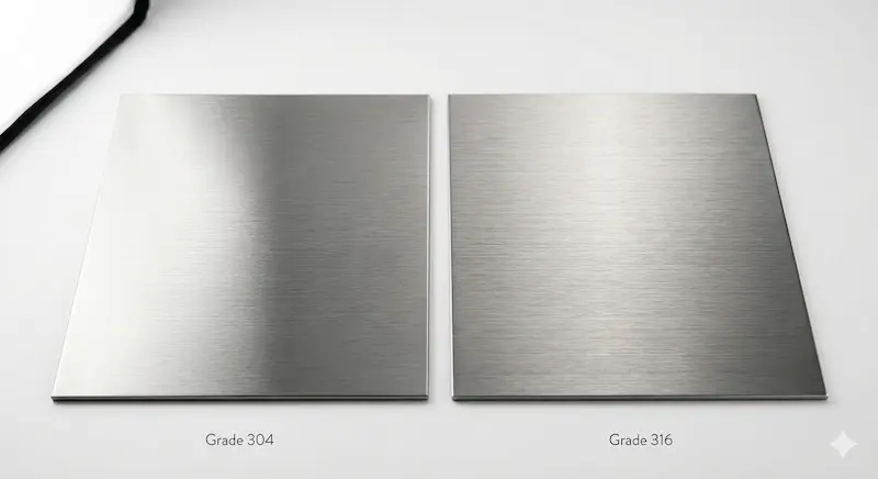 So sánh 2 loại inox