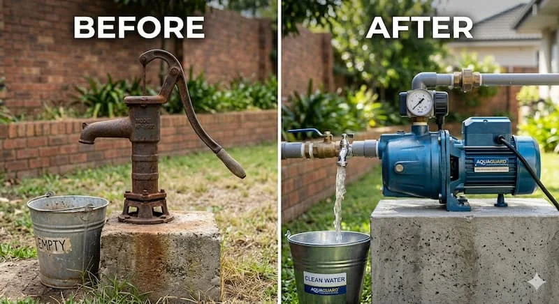 Ảnh so sánh: Trước và sau khi lắp đặt