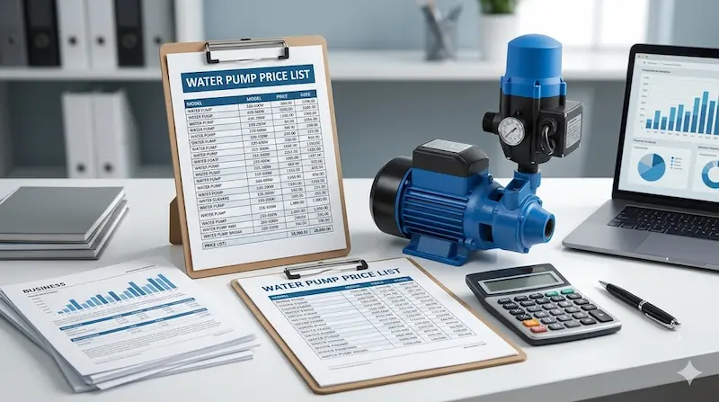 Chi tiết bảng giá máy bơm