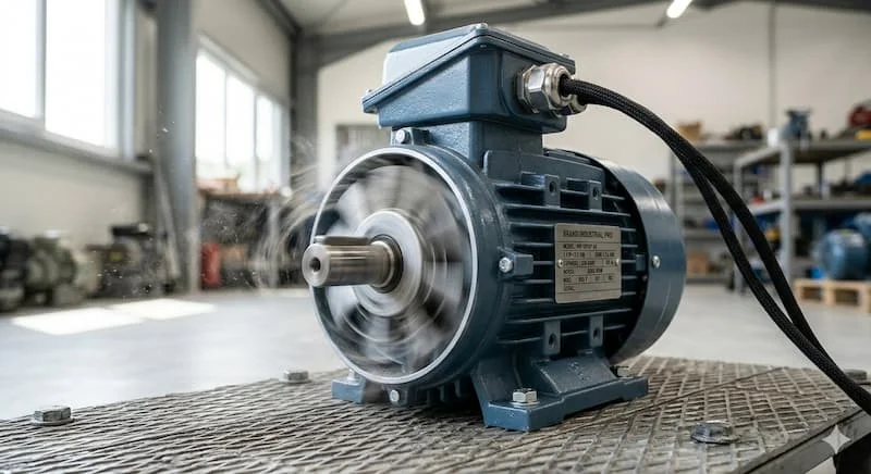 Hình ảnh motor đang hoạt động