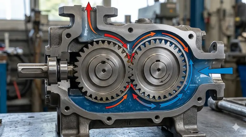 Nguyên lý hoạt động của bơm