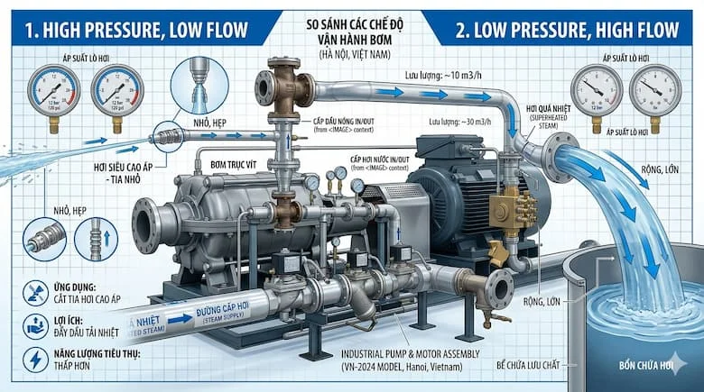 NH SO SÁNH ÁP LỰC VS LƯU LƯỢNG