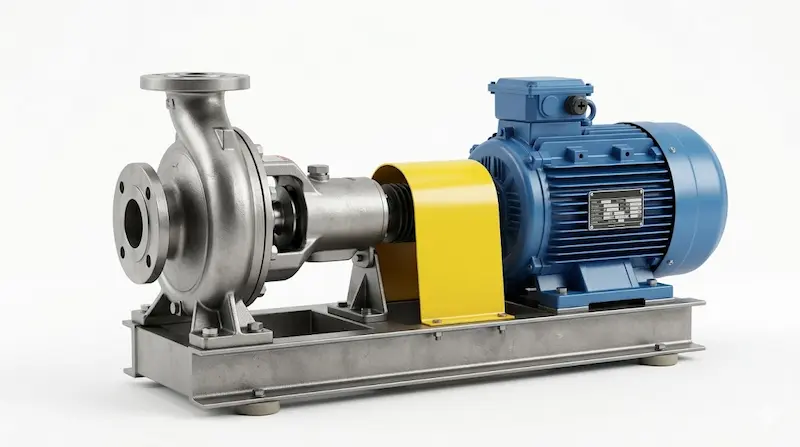 Chi tiết cấu tạo bơm trục ngang