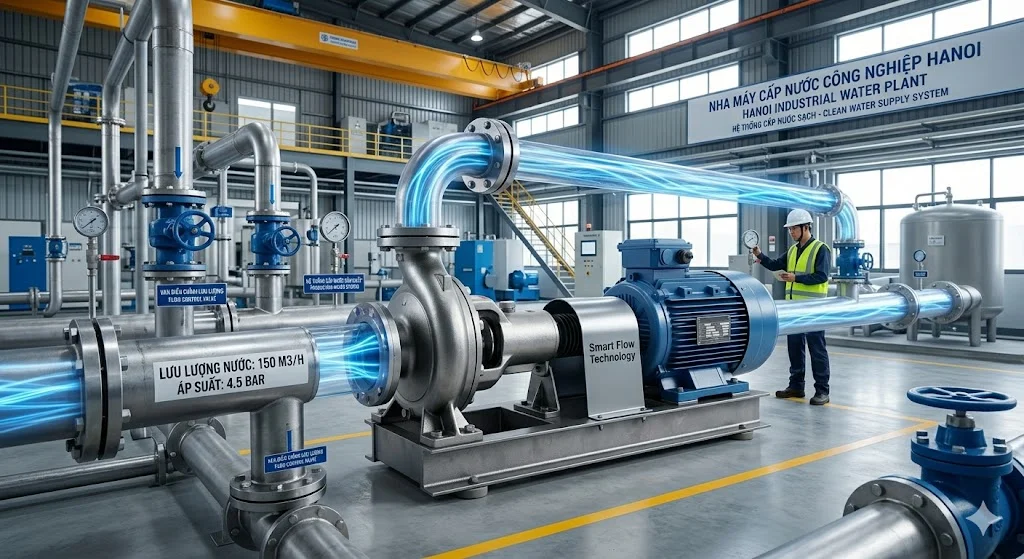 Lưu ý cách vận hành bơm