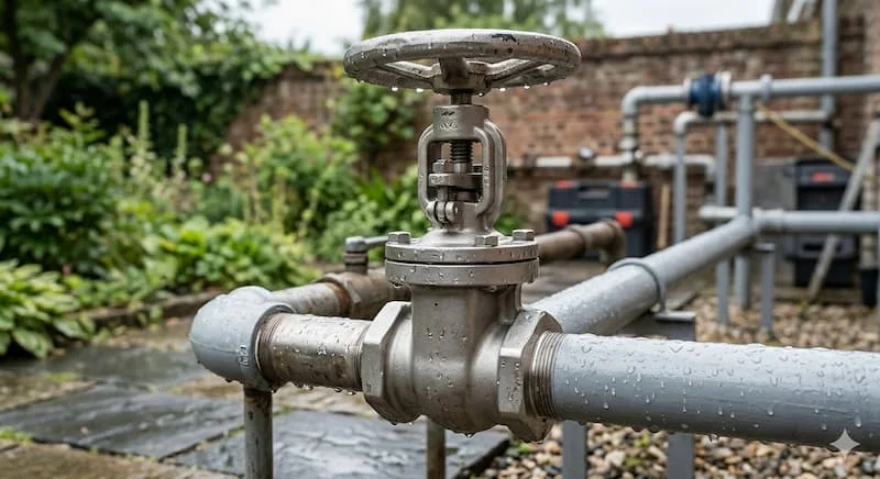 Hệ thống lắp đặt van khóa