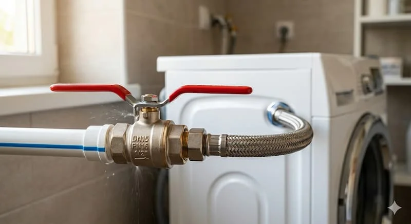 Minh họa cho phần "Cấu tạo" hoặc "Nguyên lý hoạt động", cho thấy bi van bên trong và gioăng làm kín, tạo niềm tin về khả năng chống rò rỉ