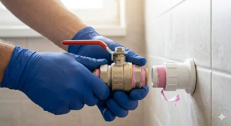 Minh họa cho phần "Hướng dẫn lắp đặt", tạo cảm giác đáng tin cậy, chuyên nghiệp (chuyên gia đang thao tác).