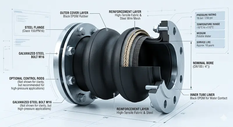 Hình ảnh khớp nối mềm (1)