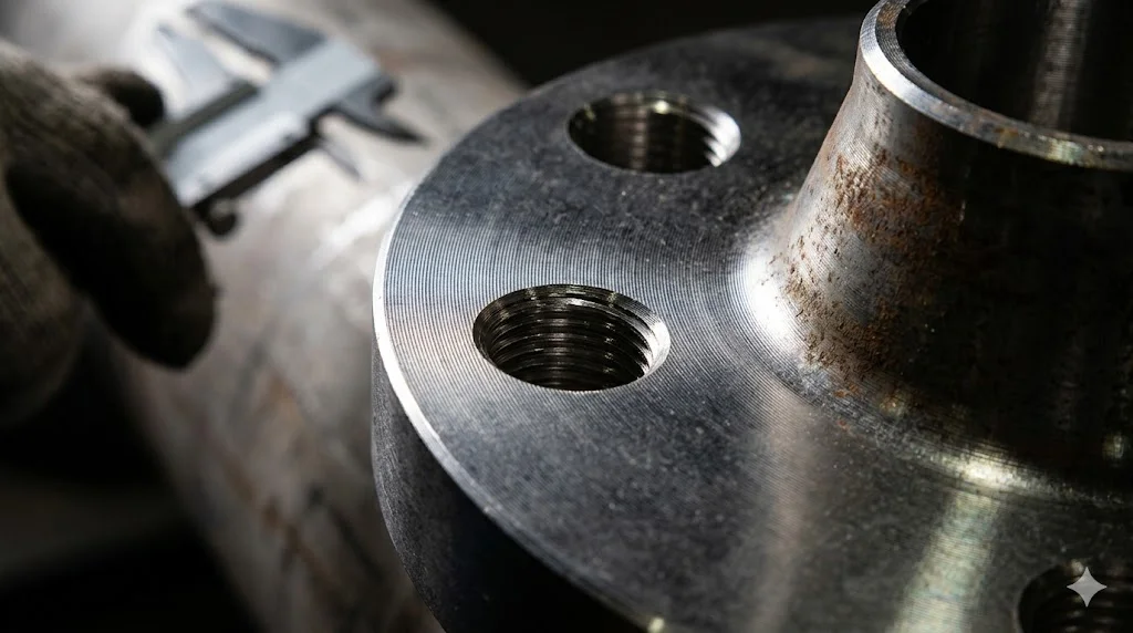 Lắp đặt mặt bích