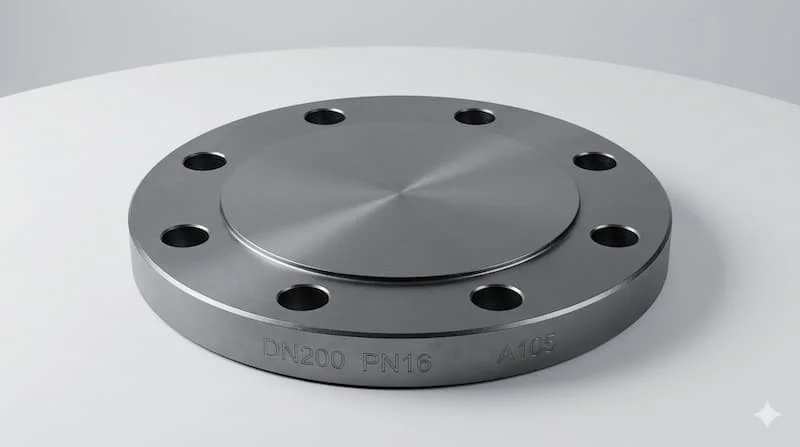 Giới thiệu hình dáng cơ bản, kích thước và chất liệu bề mặt của mặt bích mù