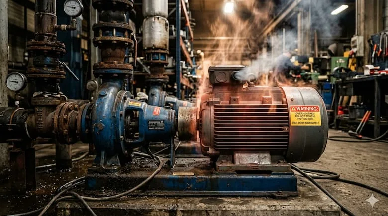 ẢNH BƠM BỊ NÓNG