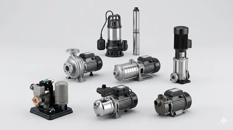 Kinh nghiệm chọn mua máy bơm nước