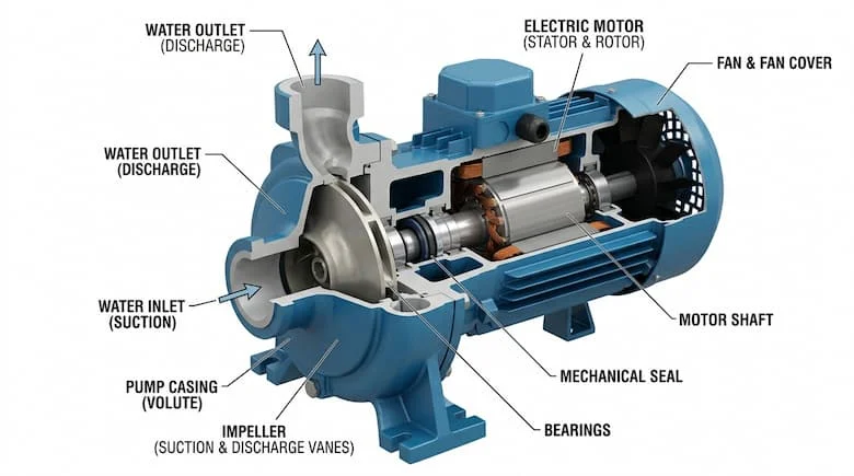 ảnh máy bơm nước pentax