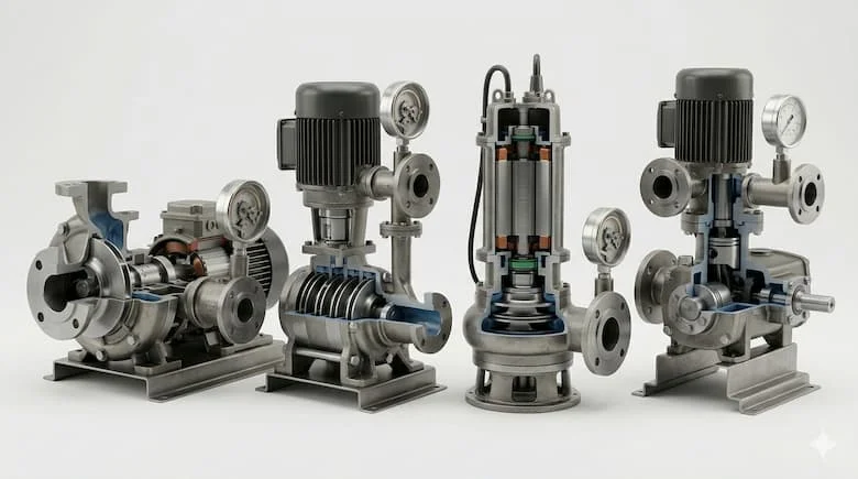 tổng hợp các loại máy bơm