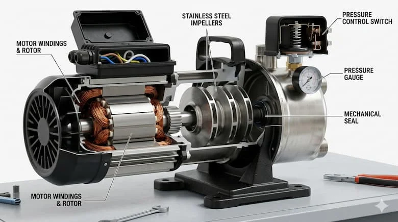 Ảnh chi tiết bộ phận quan trọng