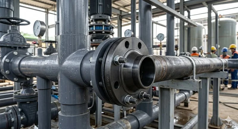 Cách sản phẩm được kết nối trong hệ thống đường ống