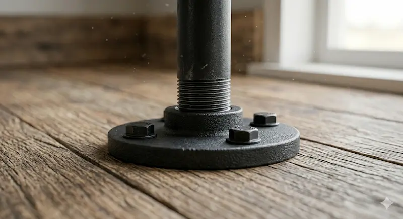 Lắp đặt bích nối