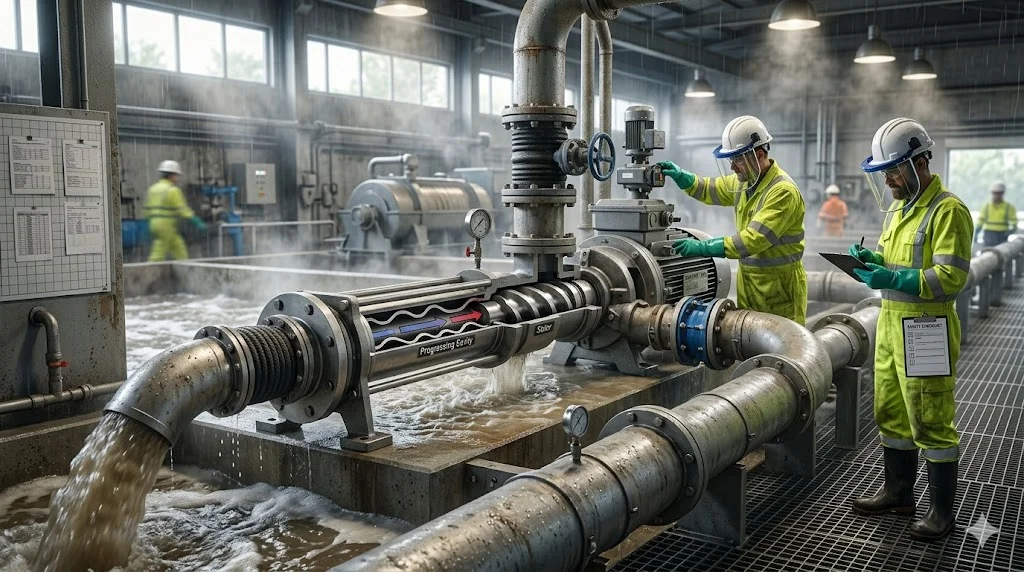 Lưu ý vận hành bơm