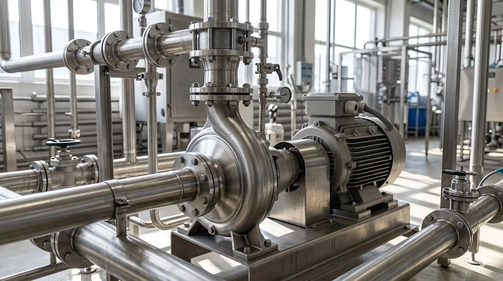 Vận hành bơm inox