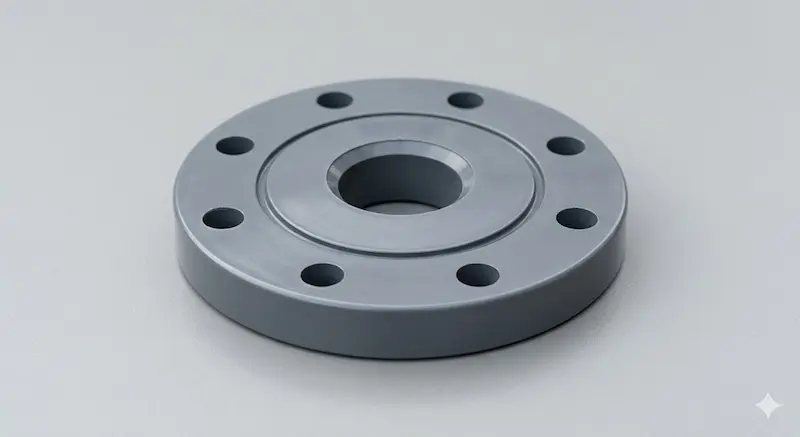 Hình ảnh minh họa mặt bích pvc