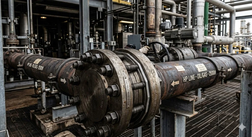 Lắp đặt mặt bích