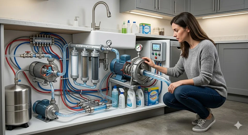 Lưu ý khi lắp đặt và sử dụng máy bơm