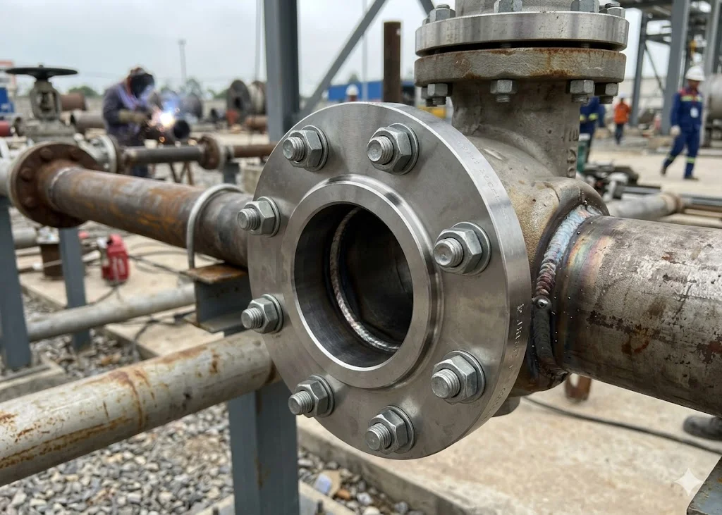 Lắp đặt mặt bích đúng kỹ thuật