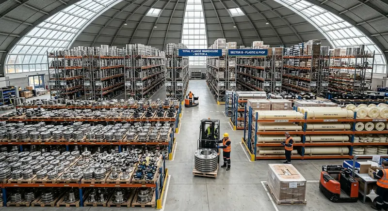 Kho hàng sản xuất bích