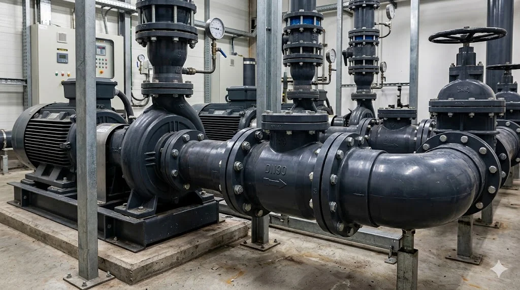 Lưu ý lắp đặt van 1 chiều