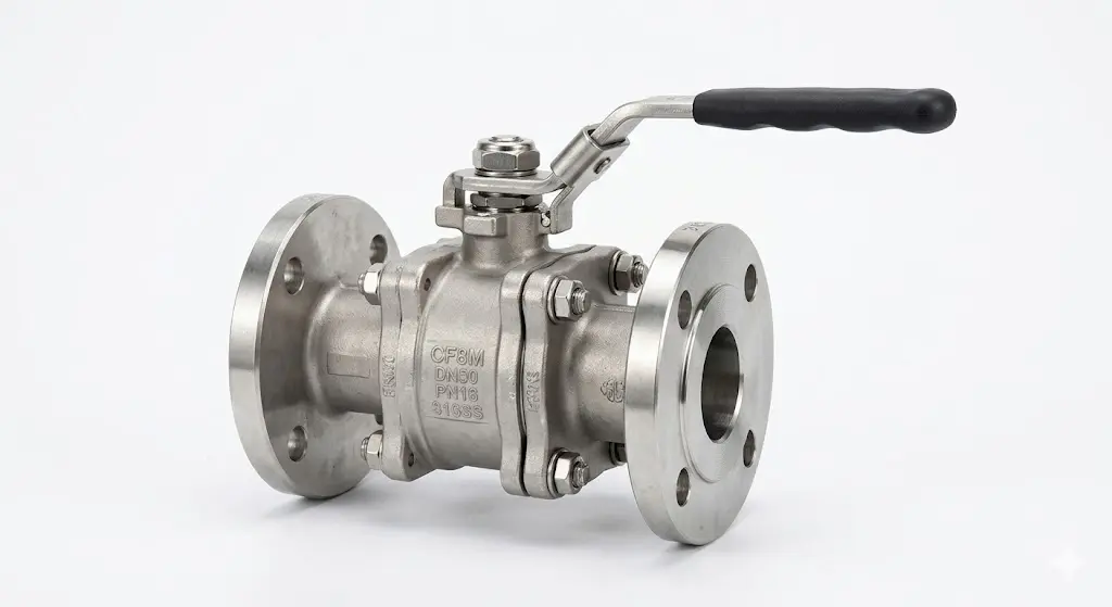 Cấu tạo chi tiết van bi