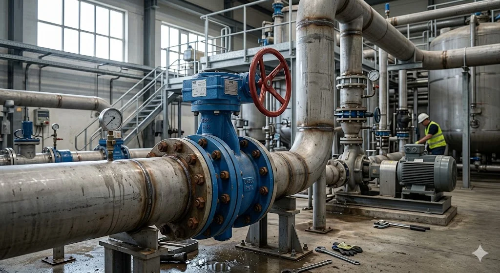 Ứng dụng của van bướm